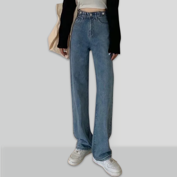 裏ボア付き 防寒 デニムパンツ