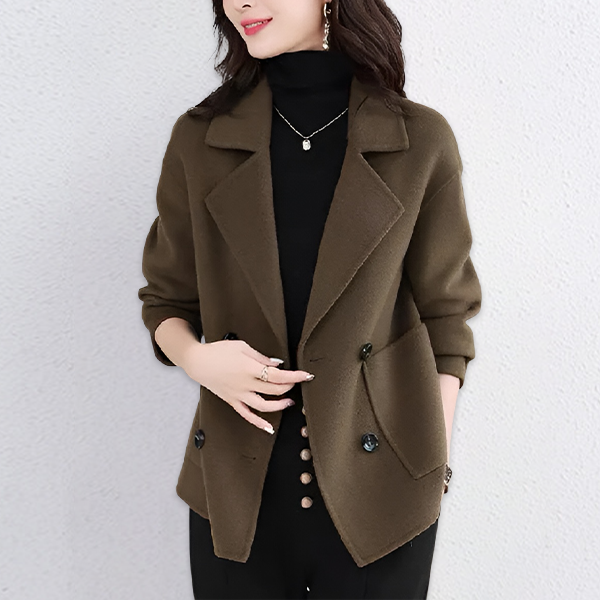 レディース 無地 カジュアル シンプル コート