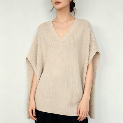 無地 カジュアル シンプル レディース カシミヤ ベスト