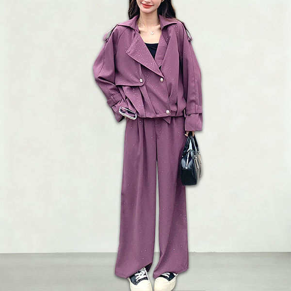 カジュアルなセットアップ