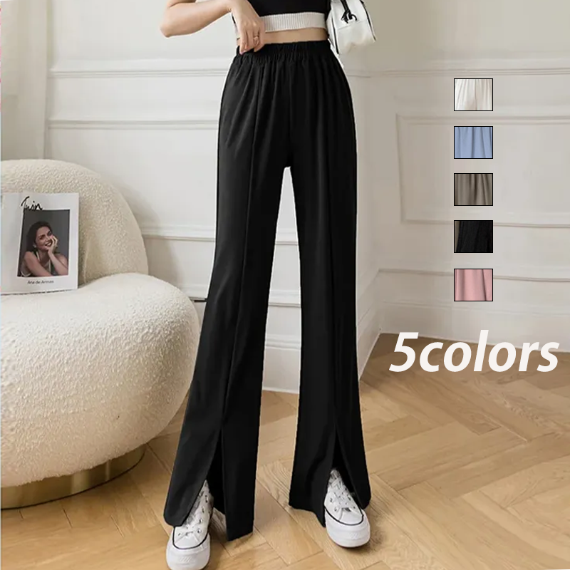 無地 カジュアル シンプル ガウチョパンツ