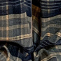 柔らかい 定番 チェック柄 裏起毛 ゴムウエスト ワイドパンツ