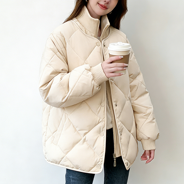 ウォームダイヤ チェック柄 ワンボタン 無地 ジャケット