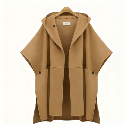 フード付き 無地 カジュアル シンプル カーディガン