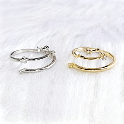 精巧な仕上がり 絶妙なデザイン 12星座 ダイヤモンド リング