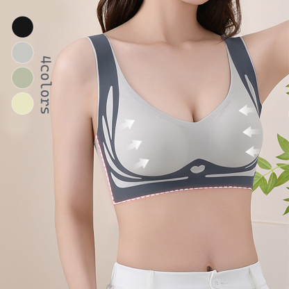 切り替え 美背 配色 ブラジャー