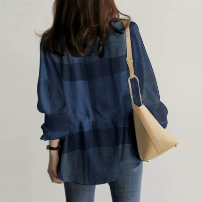 大注目 カジュアル シンプル パフ袖 ブラウス