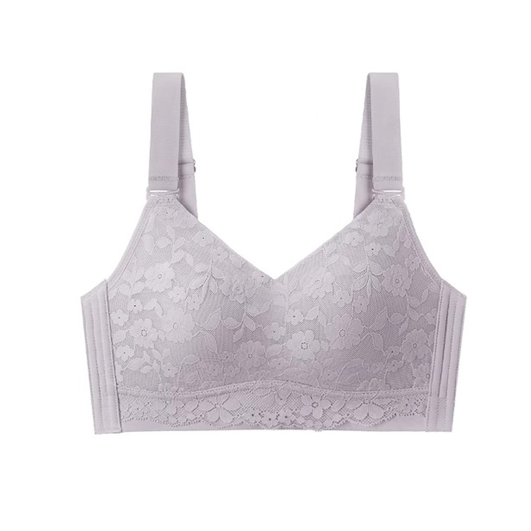 話題沸騰中 カジュアル 花柄 着瘦せ ブラジャー