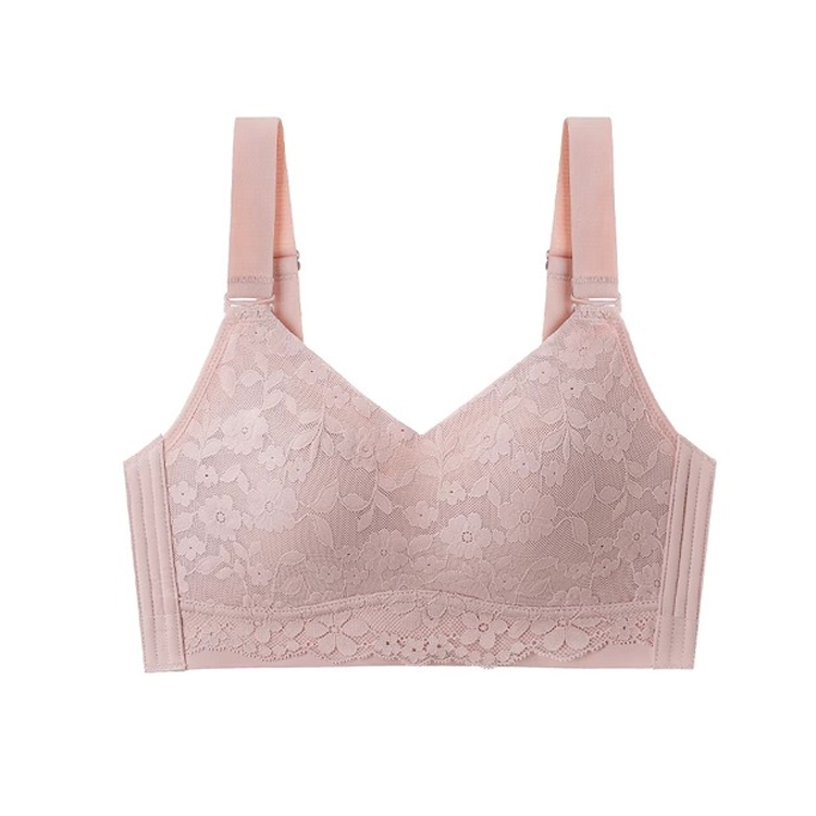 話題沸騰中 カジュアル 花柄 着瘦せ ブラジャー