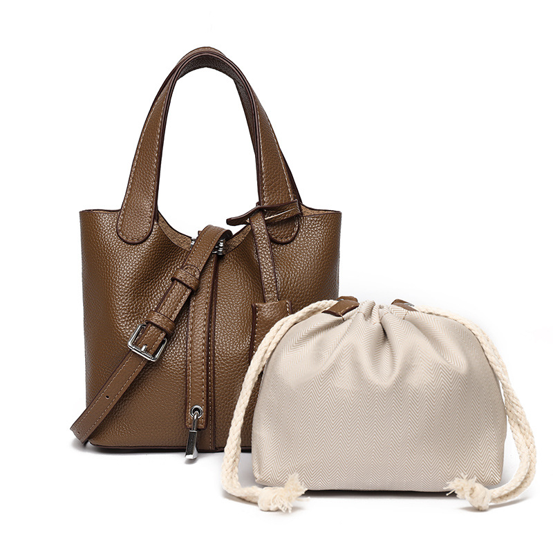 好感度UP 無地 カジュアル レディース バケツバッグ