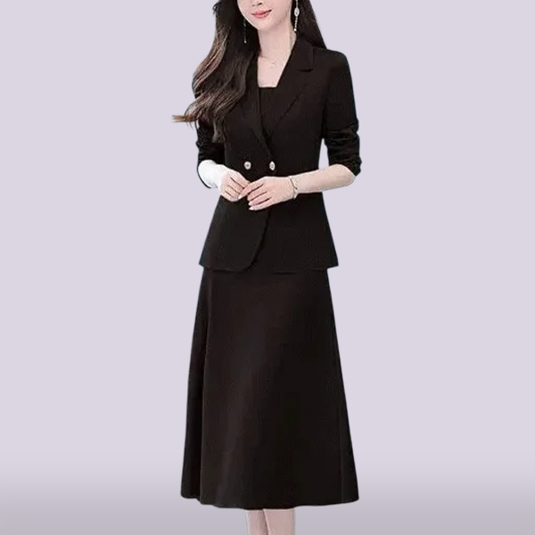 ファッション 無地 カジュアル シンプル 長袖 3点セットアップ