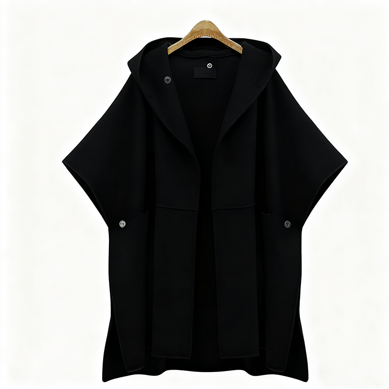 フード付き 無地 カジュアル シンプル カーディガン