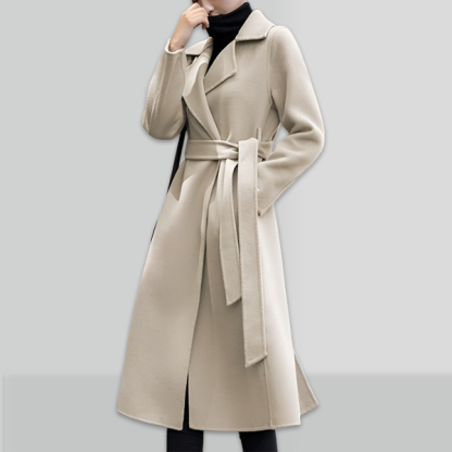 レディース着痩せウールチェスターコート