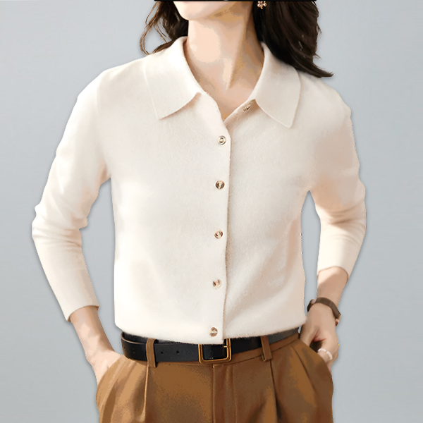 無地 カジュアル シンプル レディース ニット カーディガン