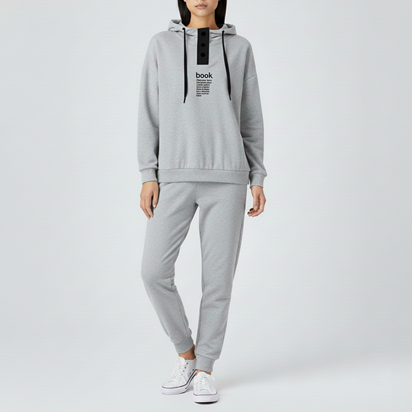 レディース 裏起毛 配色 ファッション 上下セット