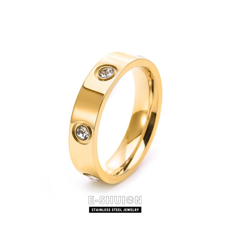 お洒落 気質満点 ダイヤモンド リング