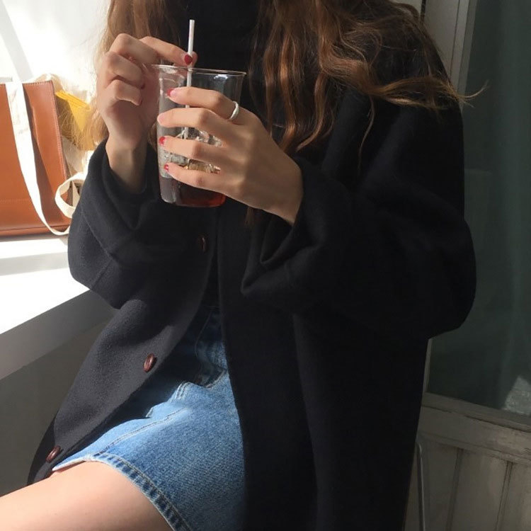 ファッション カジュアル シンプル ショート丈 コート