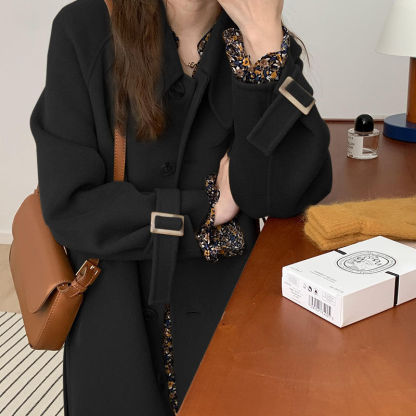 レディース 無地 カジュアル シンプル 長袖 コート