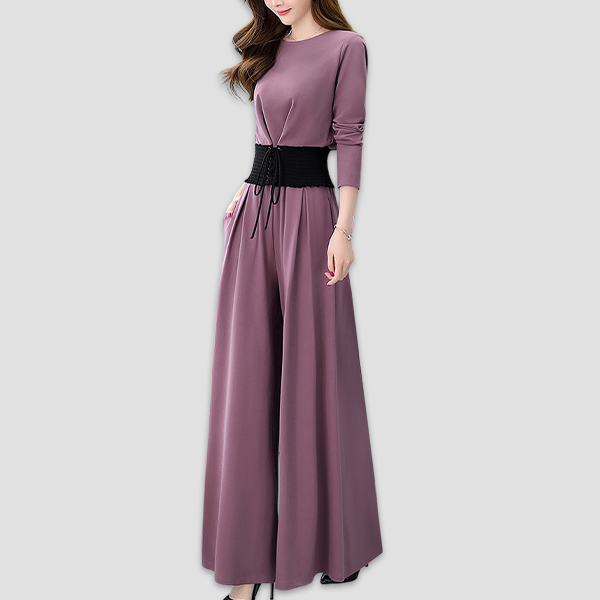 無地 カジュアル シンプル レディース 上下セットアップ