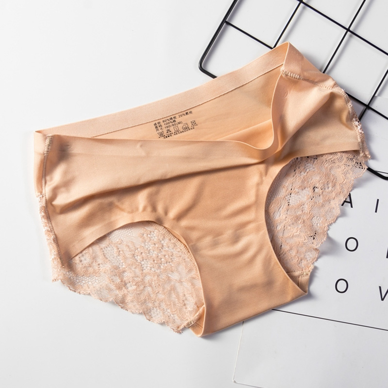 【レースショーツ】軽量・シームレス仕様 24時間履ける 繊細な作り　なめらかな肌触り