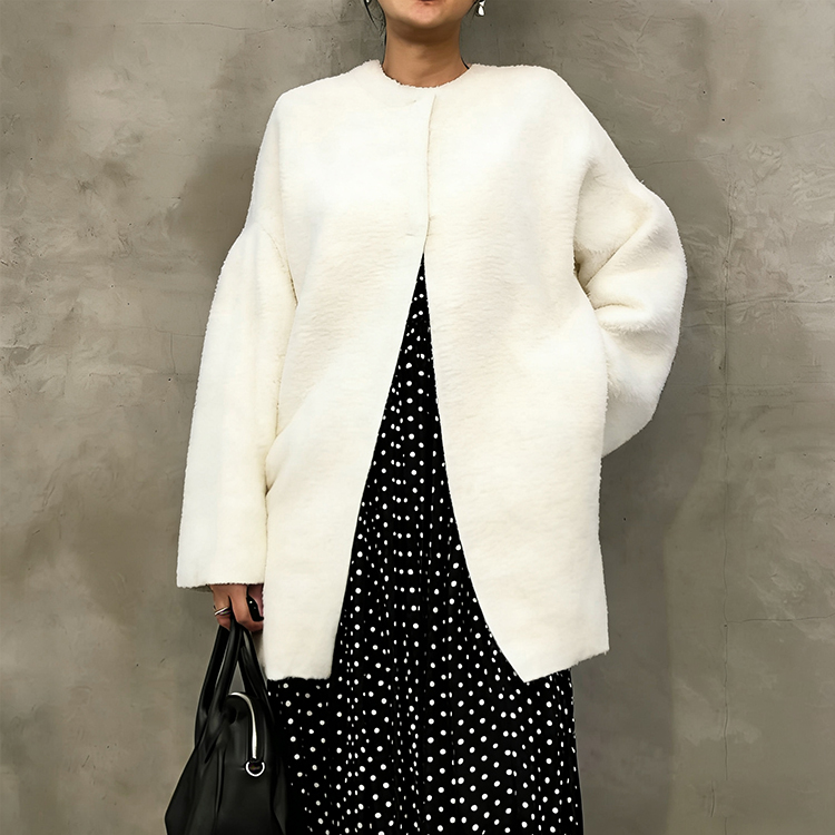 お洒落な ニット 無地 カジュアル 軽やか カーディガン