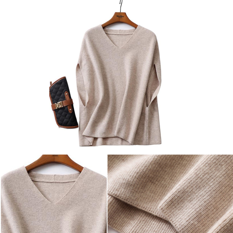 無地 カジュアル シンプル レディース カシミヤ ベスト