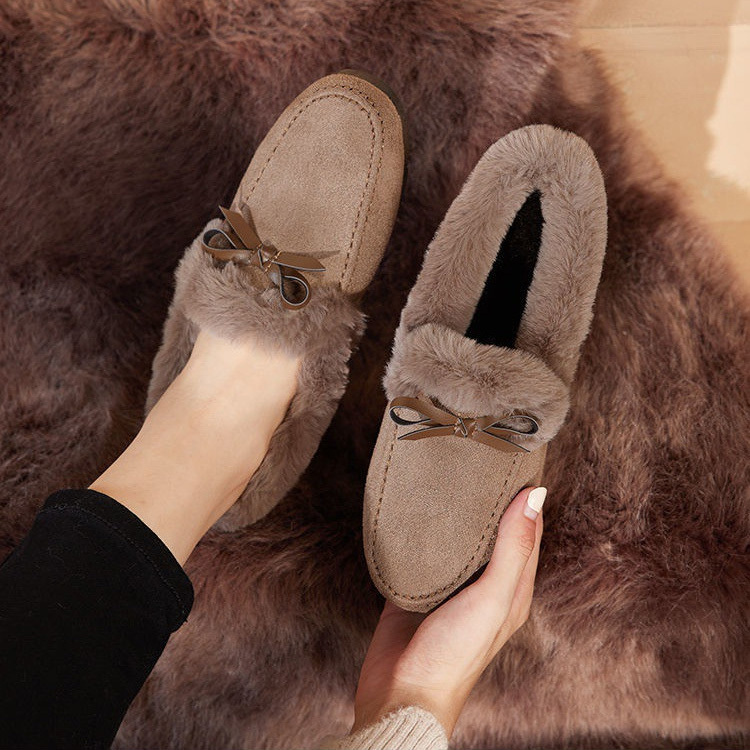 無地 カジュアル シンプル リボン レディース ブーツ