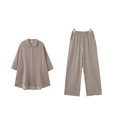 外出できる 日系 ゆったり ルームウェア セット