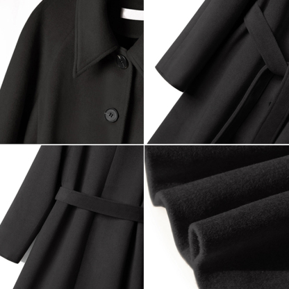 レディース 無地 カジュアル シンプル 長袖 コート