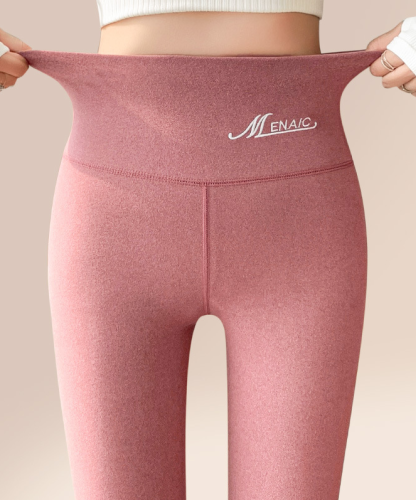 着痩せ 無地 カジュアル シンプル 保温性 レギンス