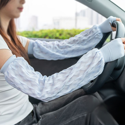 売り切れ必至 無地 レディース UVカット アームカバー