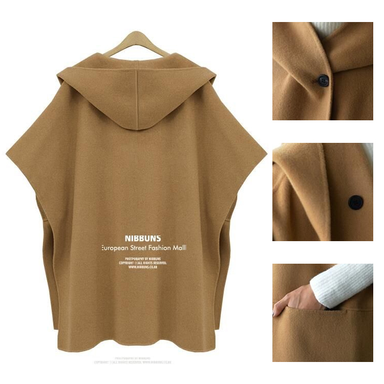 フード付き 無地 カジュアル シンプル カーディガン