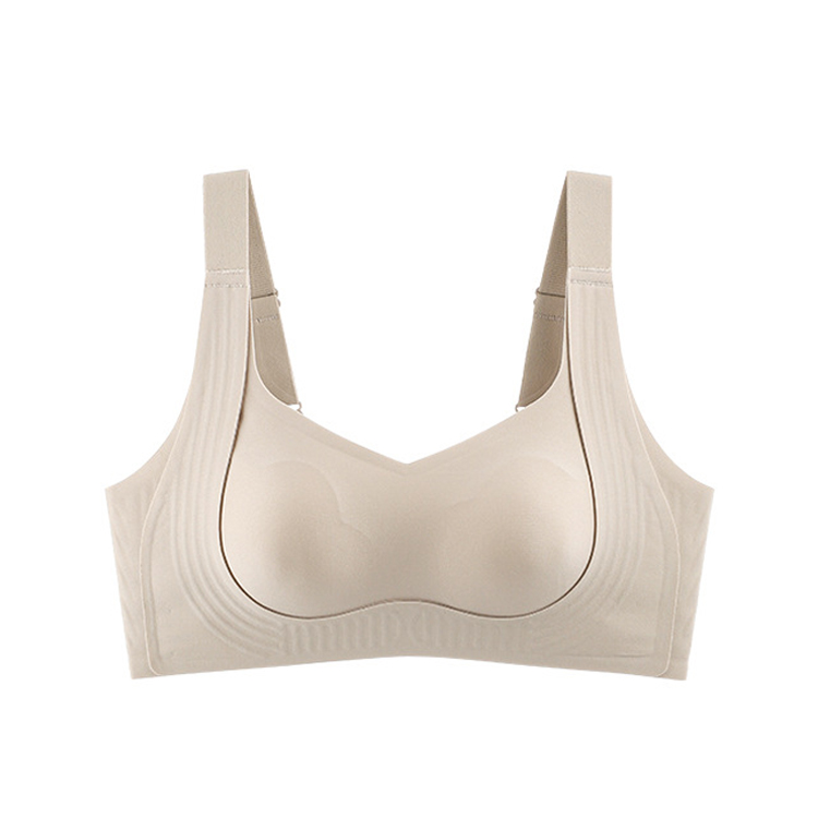 大きな胸を小さく見せる フルカップ 薄手 補正 ブラジャー