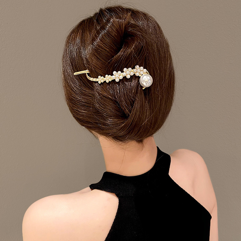 きらきら華奢 スウィート 高級感ヘ アクリップ