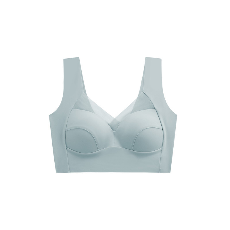 小さく見せる 無地 カジュアル シンプル ブラジャー