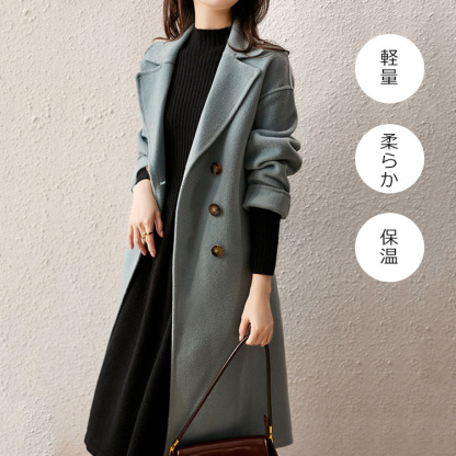 大活躍 ボタン付き 無地 カジュアル ニットワンピース