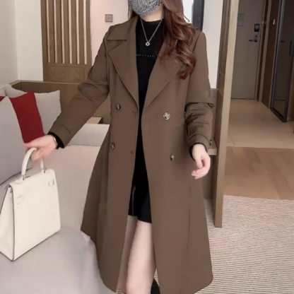 着瘦せトレンチコート