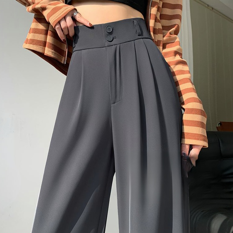 レギュラー丈 無地 カジュアル シンプル ガウチョパンツ