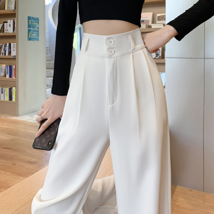 レギュラー丈 無地 カジュアル シンプル ガウチョパンツ