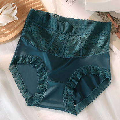 優しい雰囲気 レース ハイウエスト ショーツ