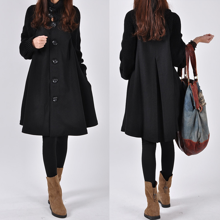 着回し力抜群 暖かい Aライン ロングコート