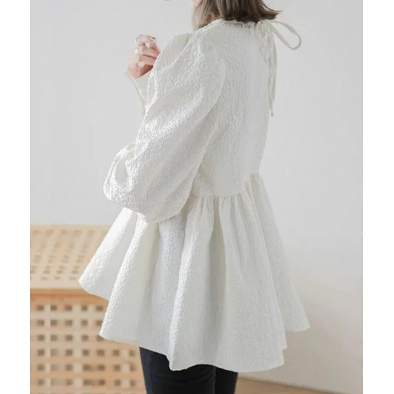 無地 カジュアル シンプル 長袖 レディース 長袖