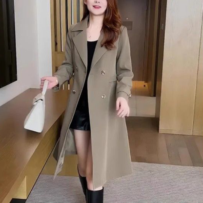 着瘦せトレンチコート