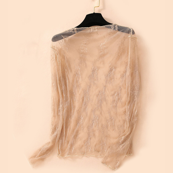 スウィート ハイネック レース インナー