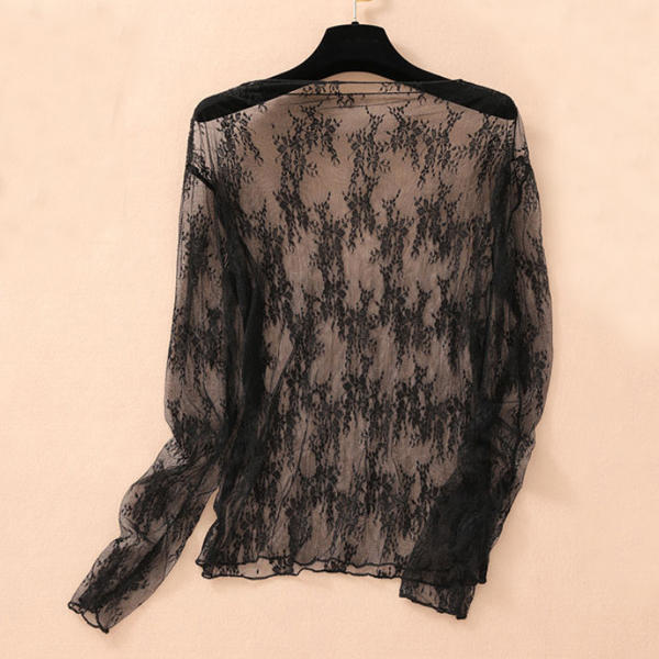 スウィート ハイネック レース インナー