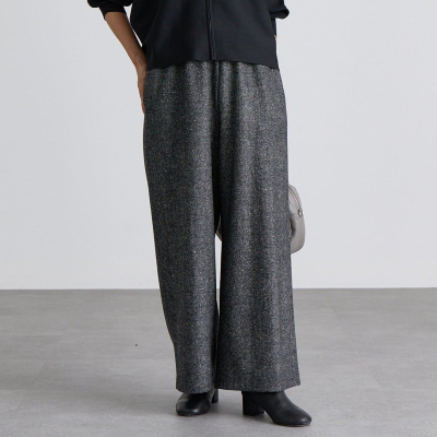 ハイウエスト テーパード パンツ