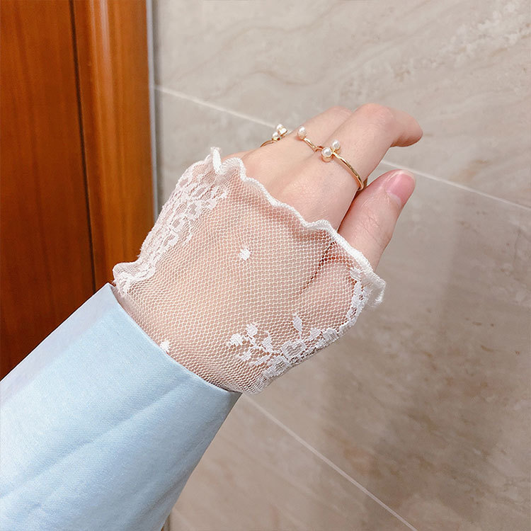 スウィート ハイネック レース インナー