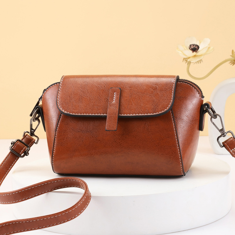 定番 本革 ショルダー 斜掛け バッグ