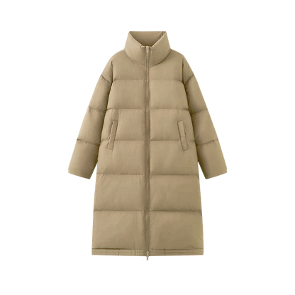 【ウォーキングキルト】高品質のロング丈ダウンジャケット