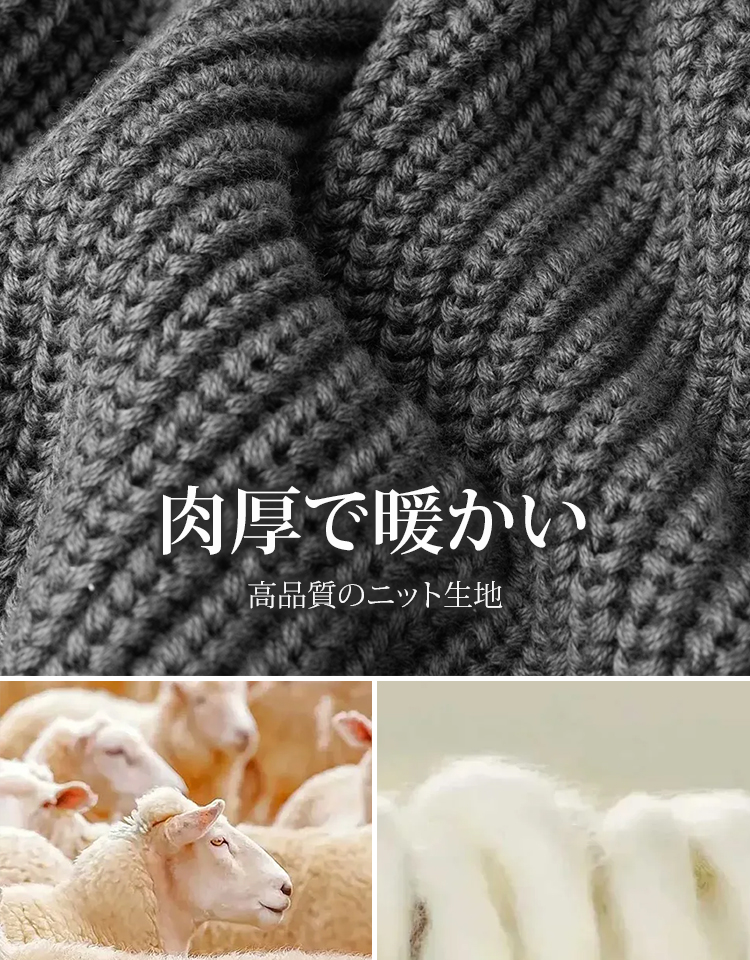 圧迫感なし ルーズ 無地 ロング丈 カーディガン